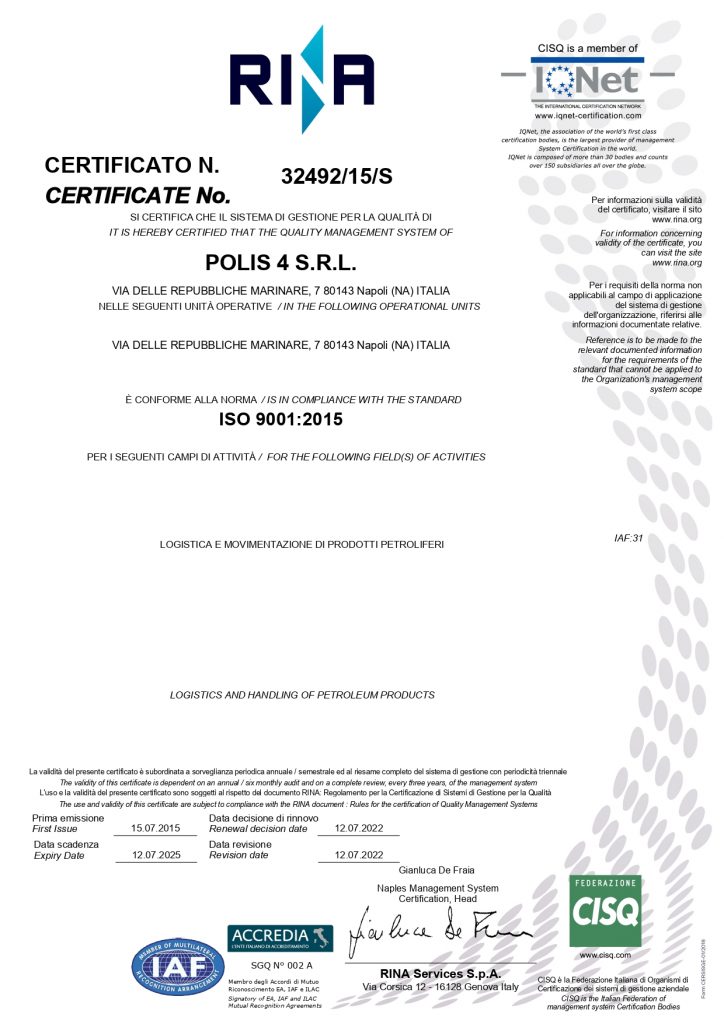 Certificato_9001_Polis