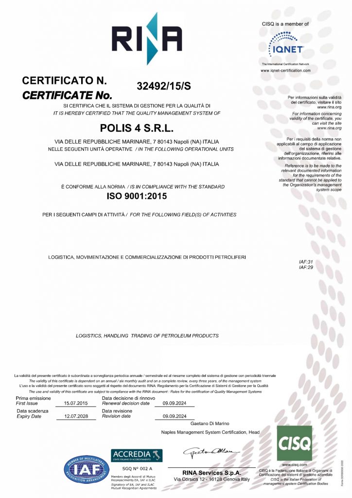 Certificato_9001_Polis